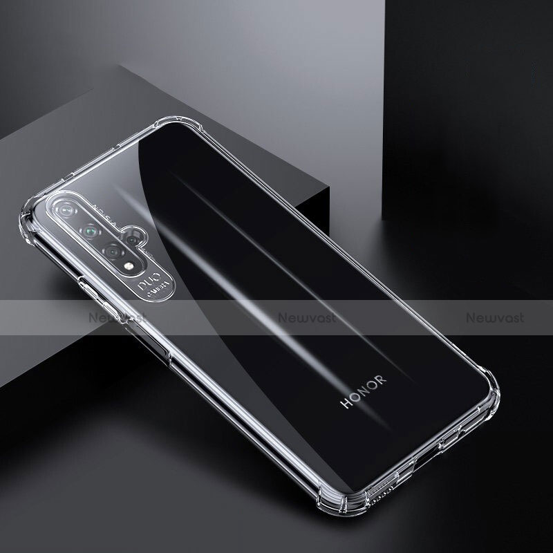 Ultra-thin Transparent TPU Soft Case K03 for Huawei Nova 5T Clear
