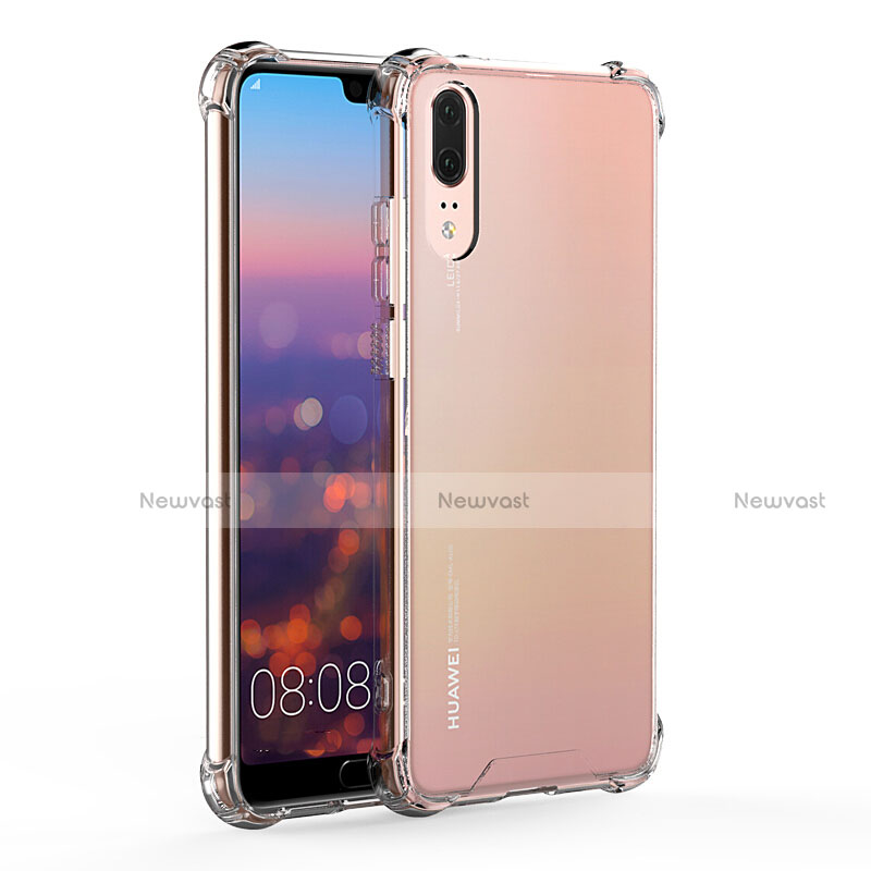 Ultra-thin Transparent TPU Soft Case K03 for Huawei P20 Clear