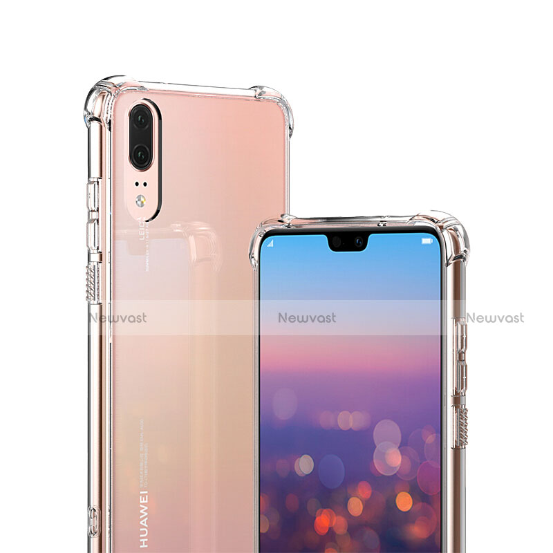 Ultra-thin Transparent TPU Soft Case K03 for Huawei P20 Clear