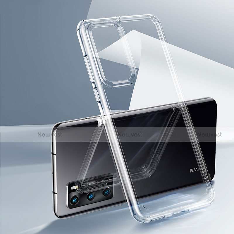 Ultra-thin Transparent TPU Soft Case K03 for Huawei P40 Clear