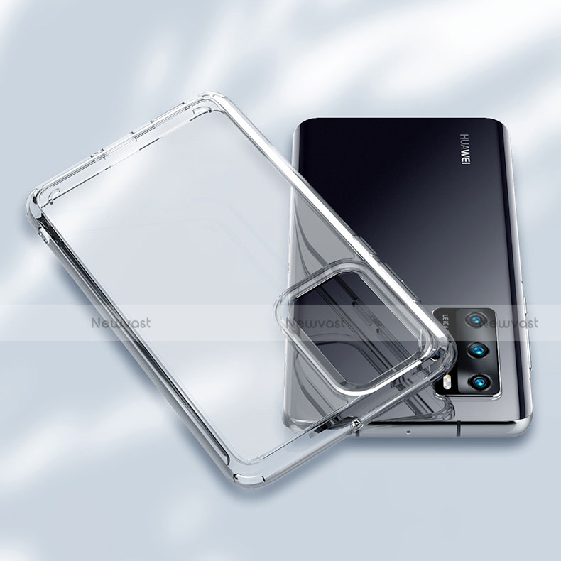 Ultra-thin Transparent TPU Soft Case K03 for Huawei P40 Clear