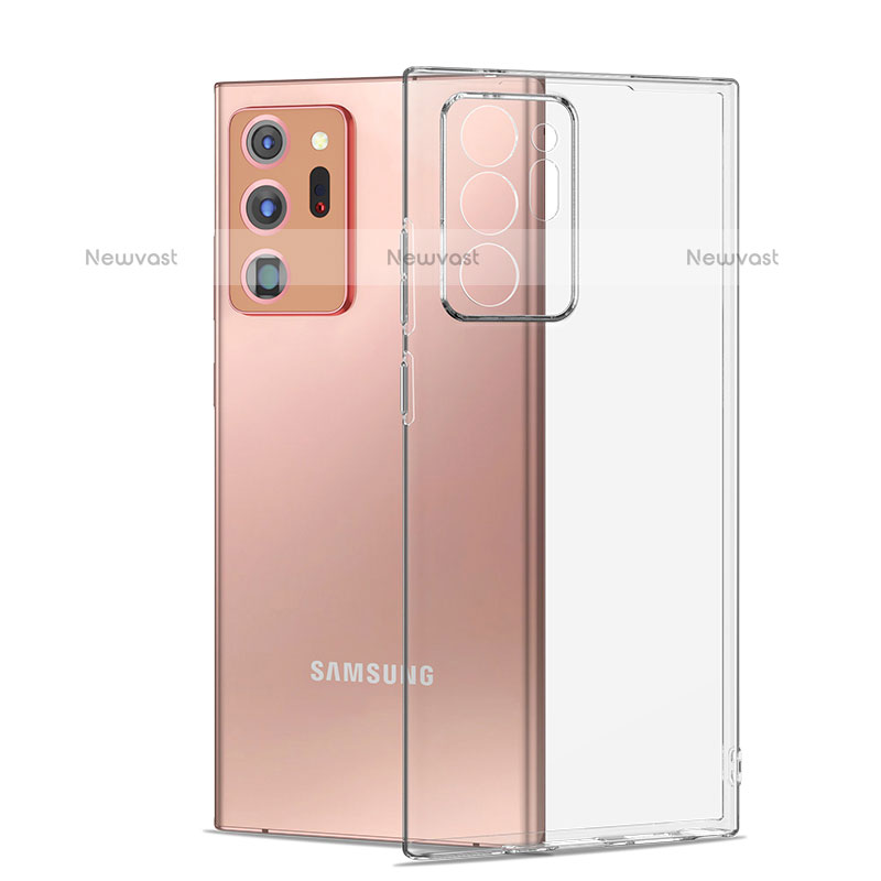 Ultra-thin Transparent TPU Soft Case K03 for Samsung Galaxy Note 20 Ultra 5G Clear