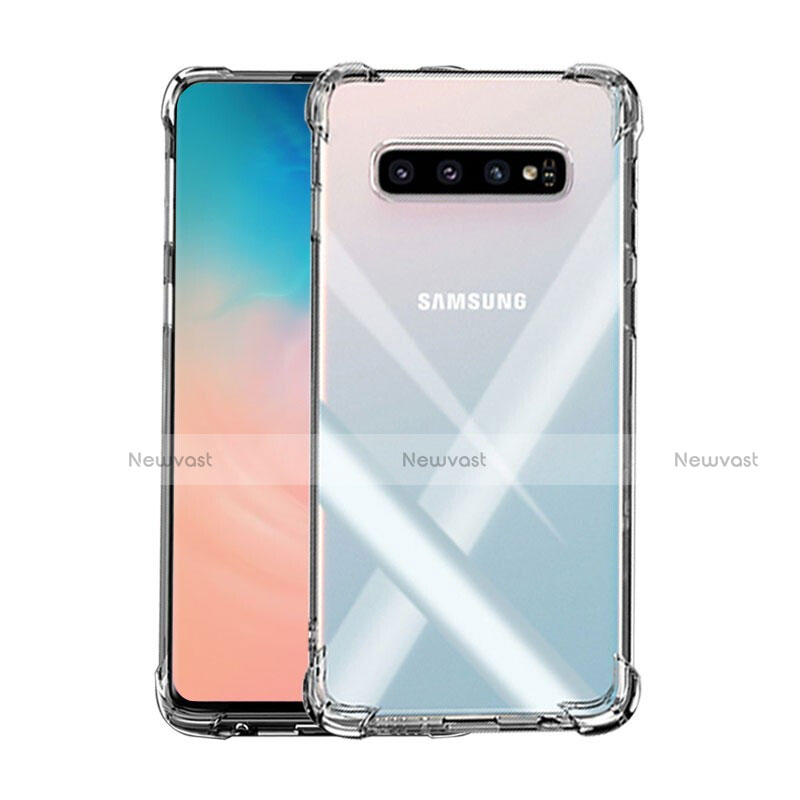 Ultra-thin Transparent TPU Soft Case K03 for Samsung Galaxy S10 5G Clear