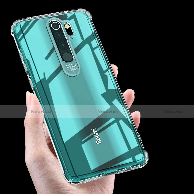 Ultra-thin Transparent TPU Soft Case K03 for Xiaomi Redmi Note 8 Pro Clear