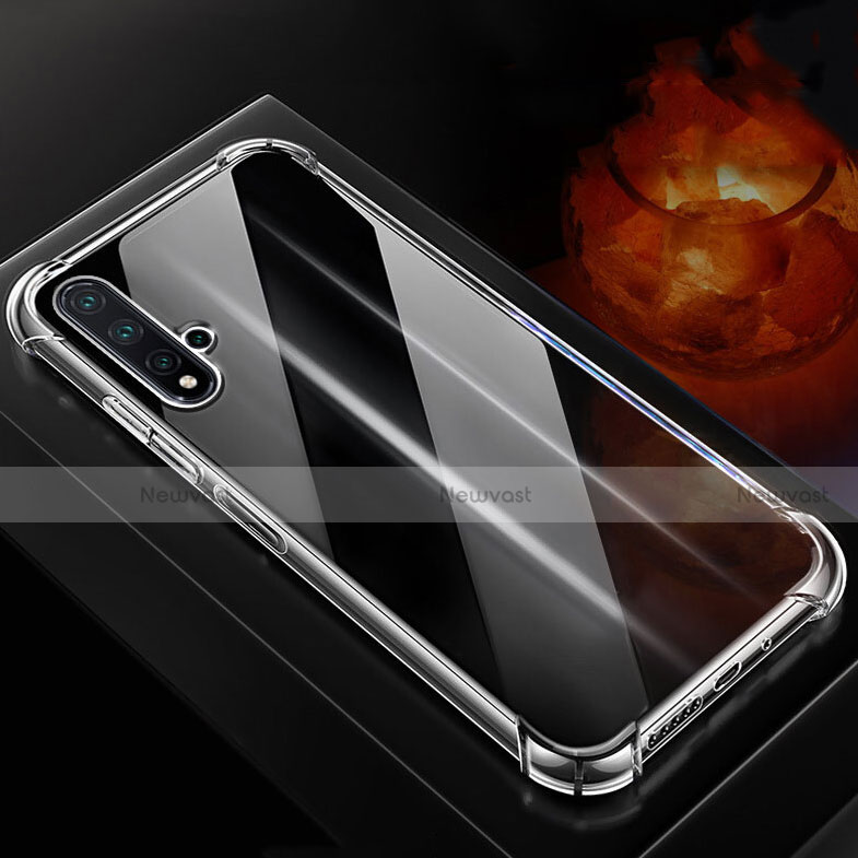 Ultra-thin Transparent TPU Soft Case K04 for Huawei Nova 5 Pro Clear