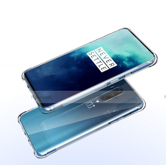 Ultra-thin Transparent TPU Soft Case K04 for OnePlus 7T Pro Clear