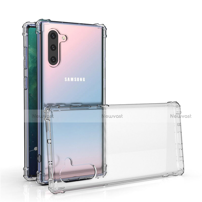 Ultra-thin Transparent TPU Soft Case K04 for Samsung Galaxy Note 10 5G Clear