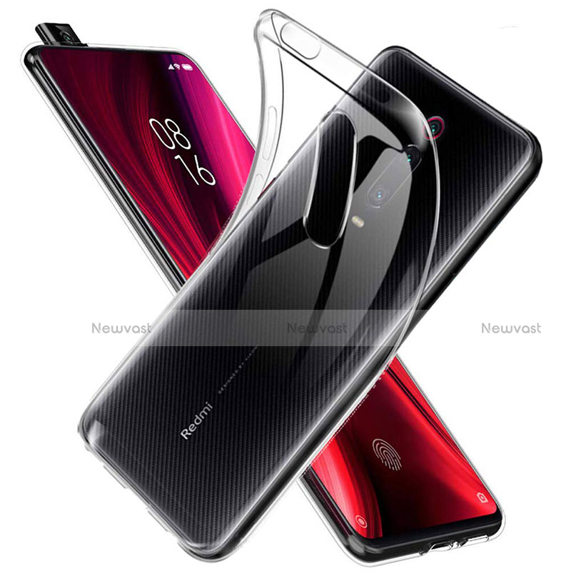 Ultra-thin Transparent TPU Soft Case K04 for Xiaomi Mi 9T Clear