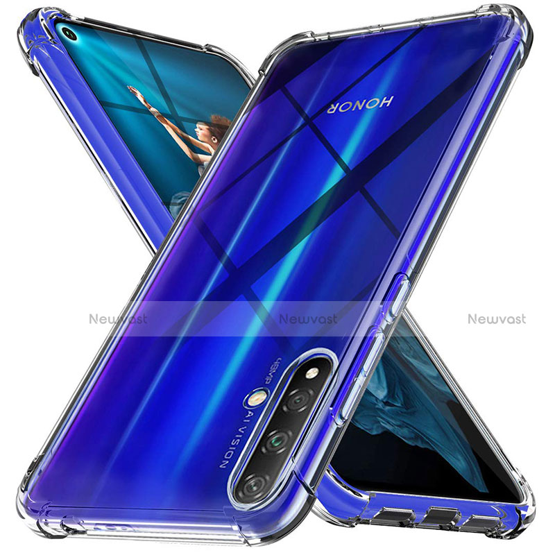 Ultra-thin Transparent TPU Soft Case K05 for Huawei Honor 20 Clear