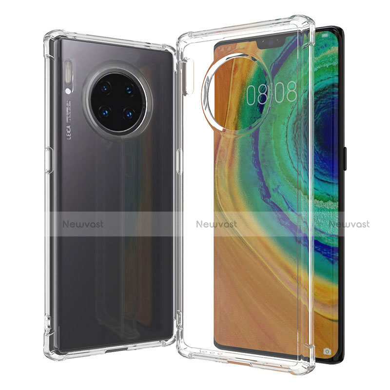 Ultra-thin Transparent TPU Soft Case K05 for Huawei Mate 30 5G Clear