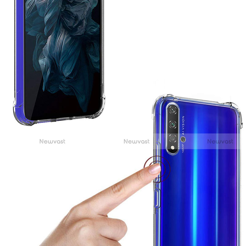 Ultra-thin Transparent TPU Soft Case K05 for Huawei Nova 5T Clear