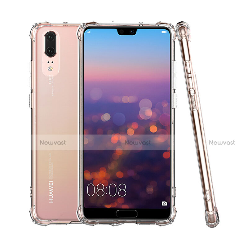Ultra-thin Transparent TPU Soft Case K05 for Huawei P20 Clear