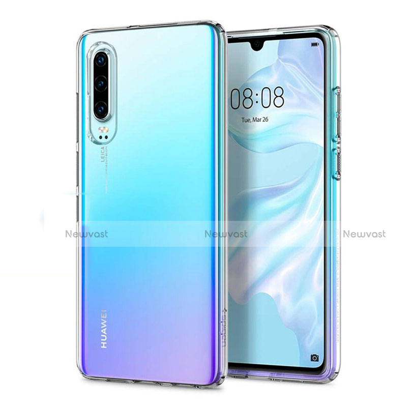 Ultra-thin Transparent TPU Soft Case K05 for Huawei P30 Clear