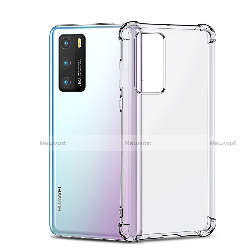 Ultra-thin Transparent TPU Soft Case K05 for Huawei P40 Clear