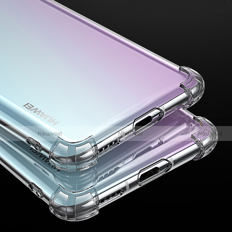 Ultra-thin Transparent TPU Soft Case K05 for Huawei P40 Clear