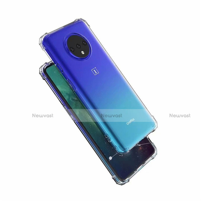 Ultra-thin Transparent TPU Soft Case K05 for OnePlus 7T Clear