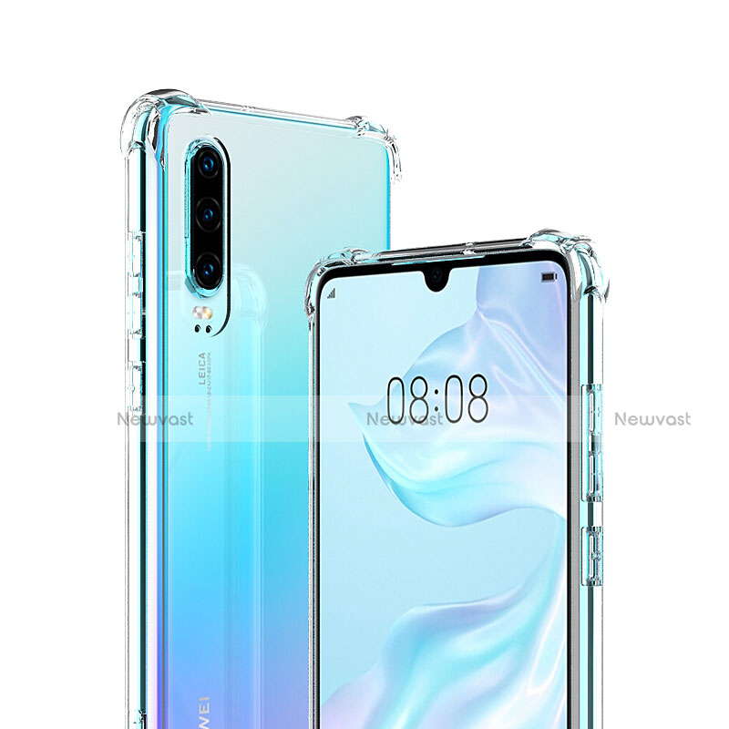 Ultra-thin Transparent TPU Soft Case K06 for Huawei P30 Clear