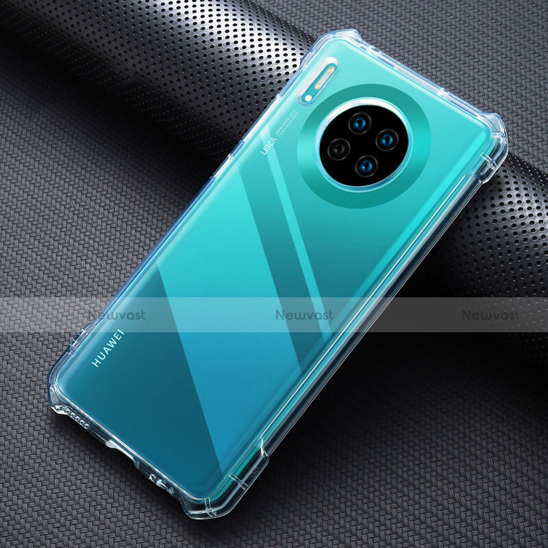 Ultra-thin Transparent TPU Soft Case K07 for Huawei Mate 30 Pro 5G Clear