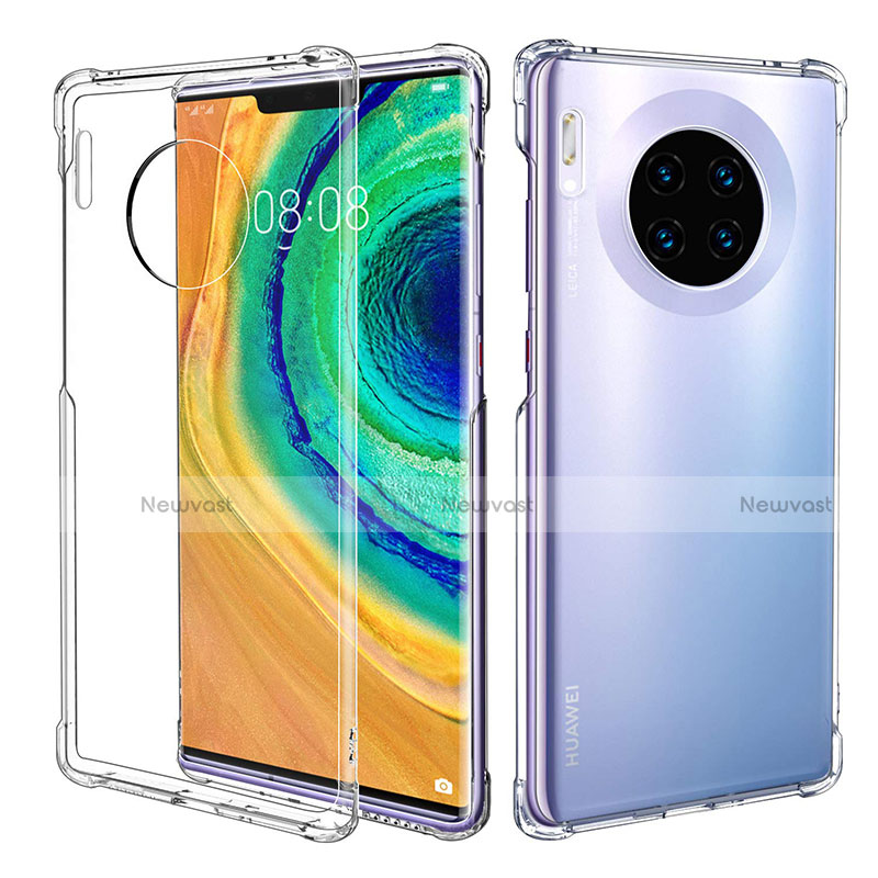 Ultra-thin Transparent TPU Soft Case K08 for Huawei Mate 30 5G Clear