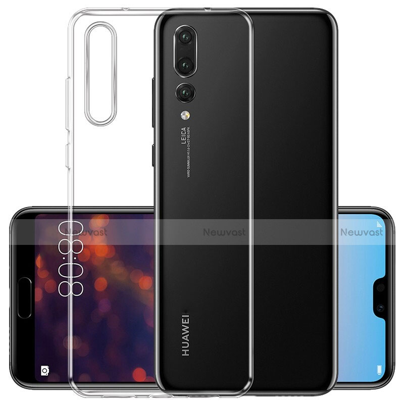 Ultra-thin Transparent TPU Soft Case K08 for Huawei P20 Pro Clear