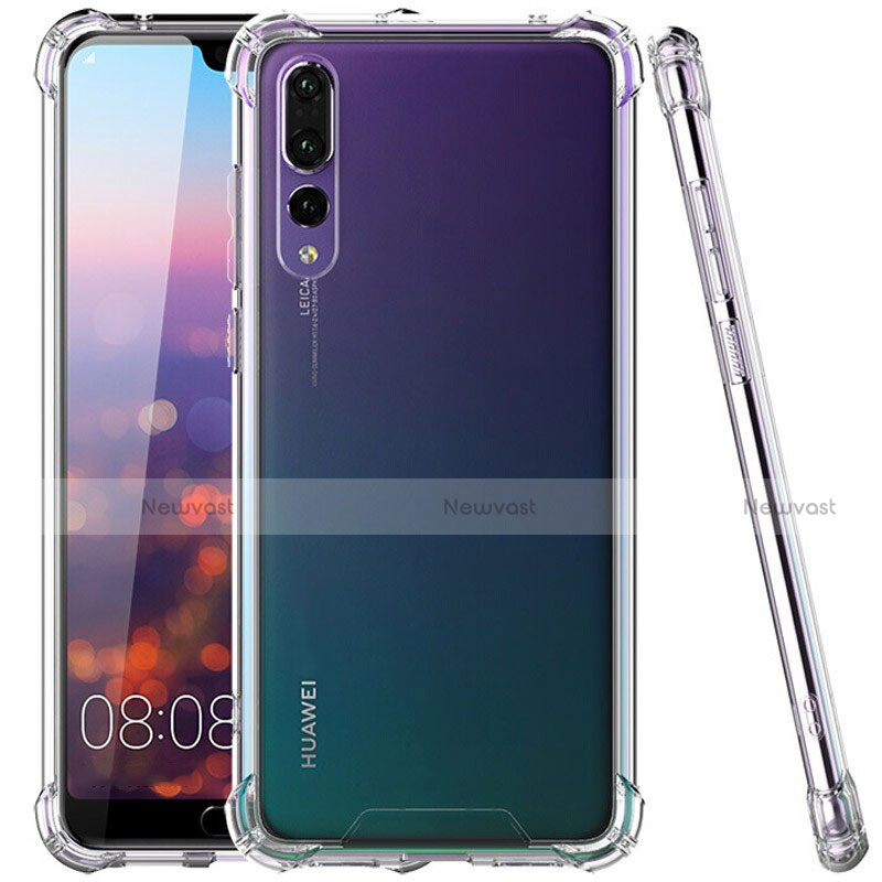 Ultra-thin Transparent TPU Soft Case K10 for Huawei P20 Pro Clear