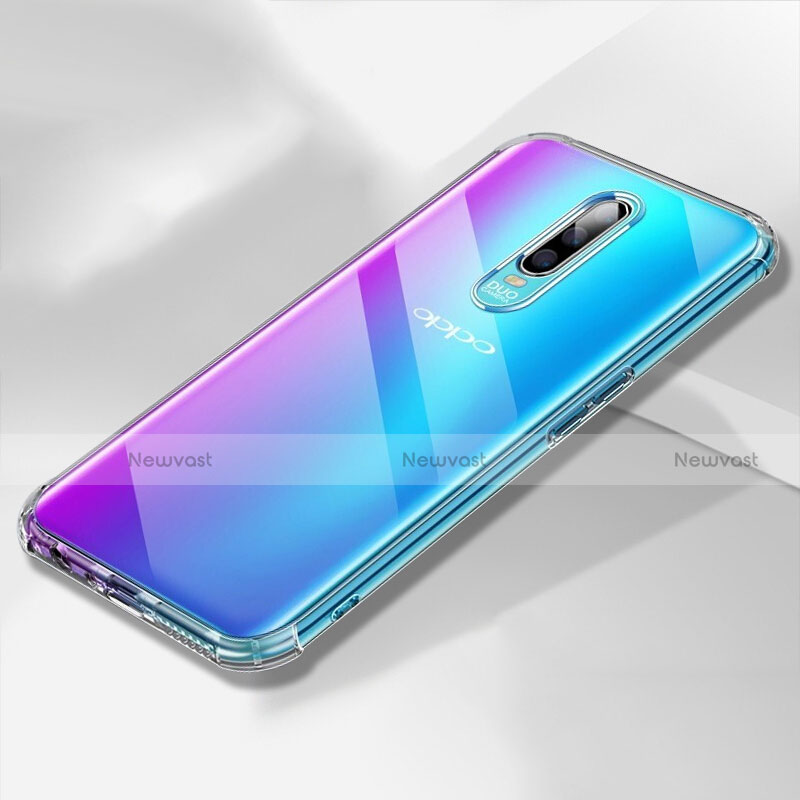Ultra-thin Transparent TPU Soft Case M02 for Oppo R17 Pro Clear