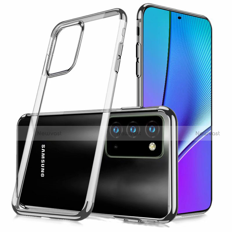 Ultra-thin Transparent TPU Soft Case N02 for Samsung Galaxy Note 20 5G Silver
