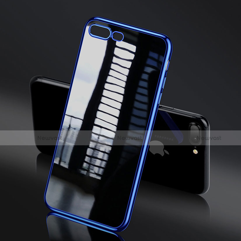 Ultra-thin Transparent TPU Soft Case Q01 for Apple iPhone 8 Plus