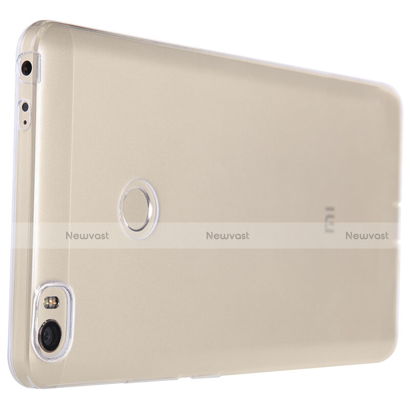 Ultra-thin Transparent TPU Soft Case Q02 for Xiaomi Mi Max Clear