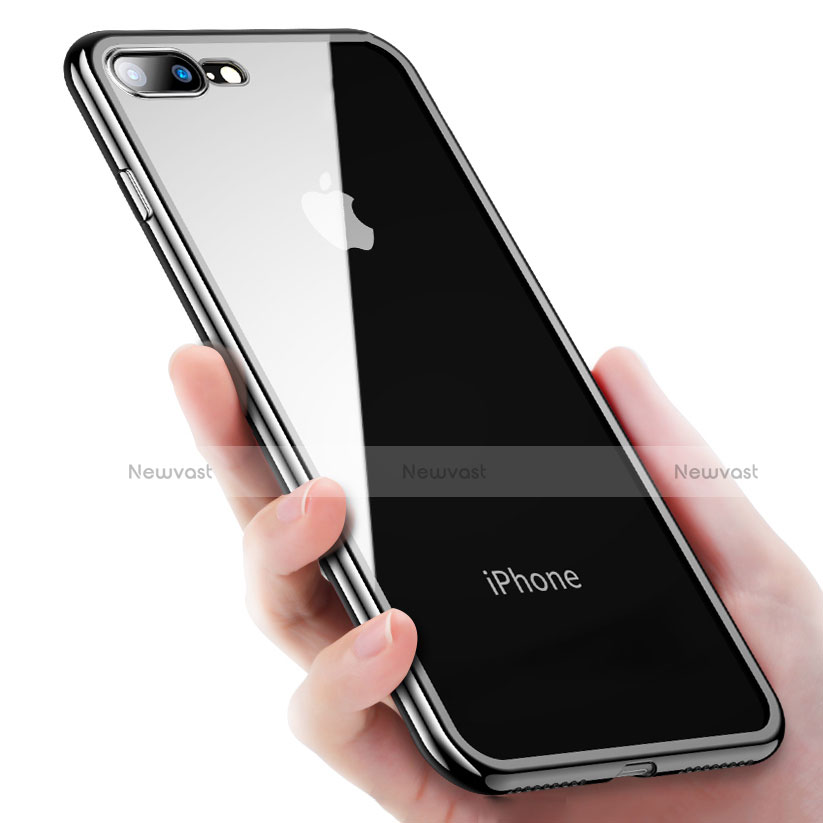 Ultra-thin Transparent TPU Soft Case Q04 for Apple iPhone 8 Plus