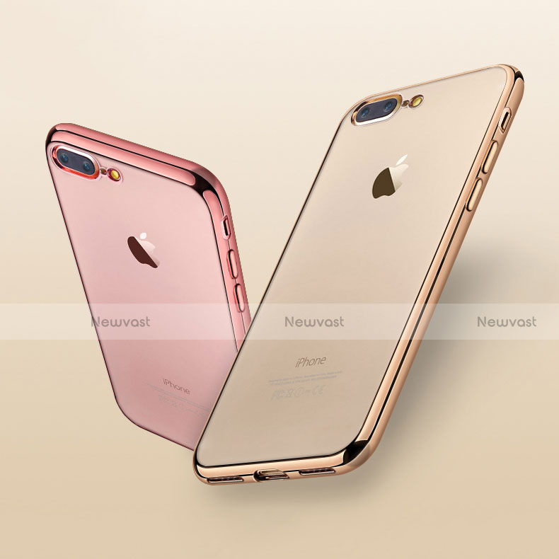 Ultra-thin Transparent TPU Soft Case Q06 for Apple iPhone 8 Plus
