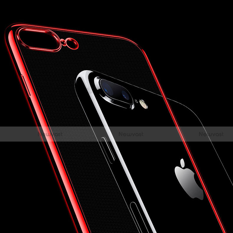 Ultra-thin Transparent TPU Soft Case Q06 for Apple iPhone 8 Plus