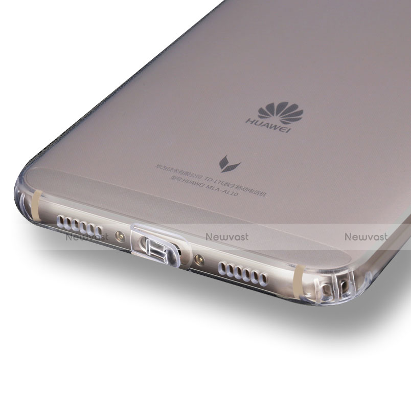 Ultra-thin Transparent TPU Soft Case R01 for Huawei G9 Plus Clear