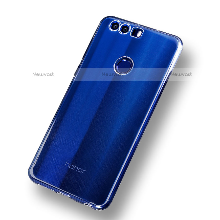 Ultra-thin Transparent TPU Soft Case R01 for Huawei Honor 8 Clear