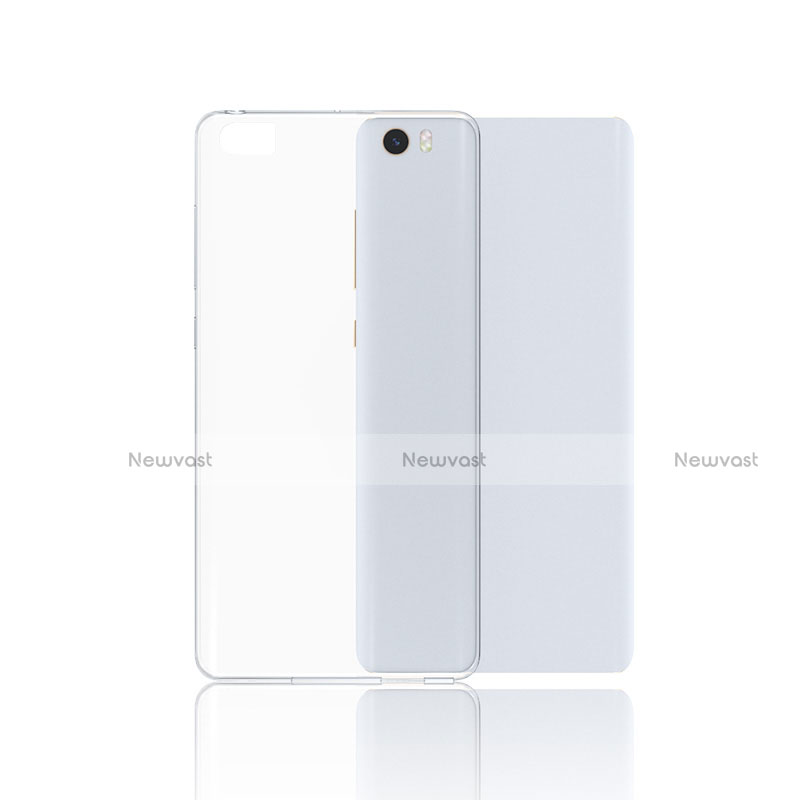 Ultra-thin Transparent TPU Soft Case R01 for Xiaomi Mi Note Clear