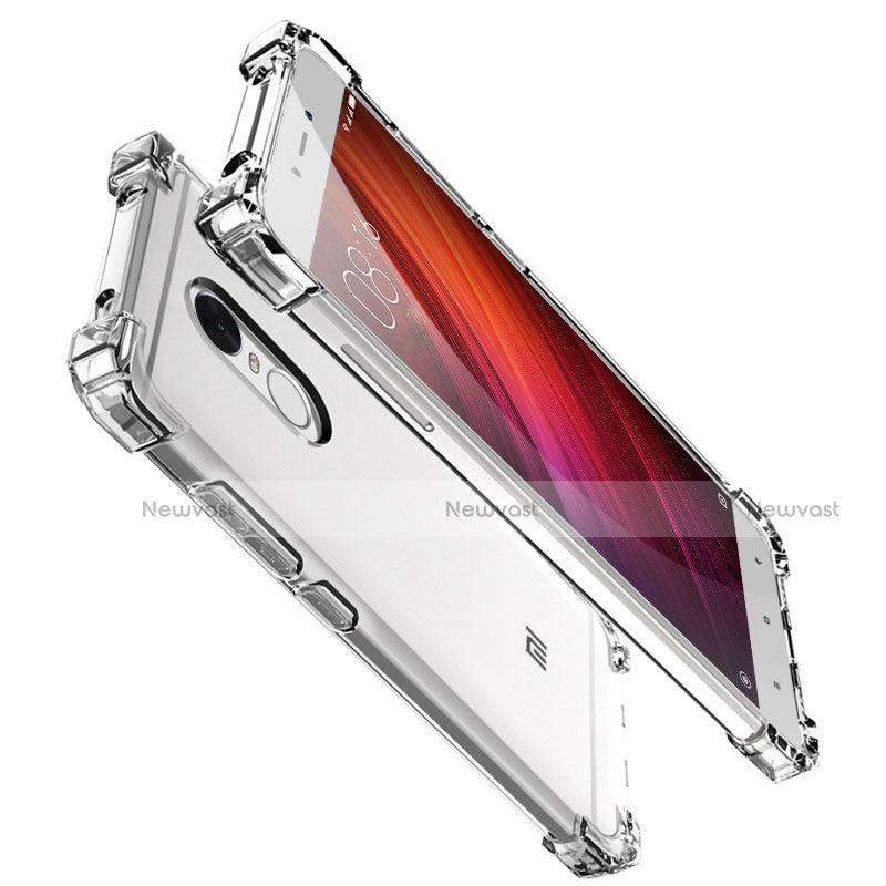 Ultra-thin Transparent TPU Soft Case R01 for Xiaomi Redmi Note 4 Standard Edition Clear