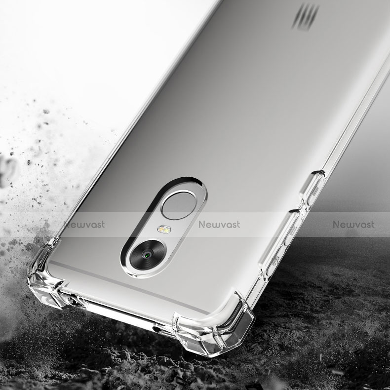 Ultra-thin Transparent TPU Soft Case R01 for Xiaomi Redmi Note 4 Standard Edition Clear