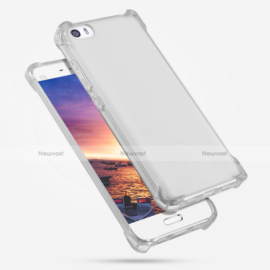 Ultra-thin Transparent TPU Soft Case R02 for Xiaomi Mi 5 Clear