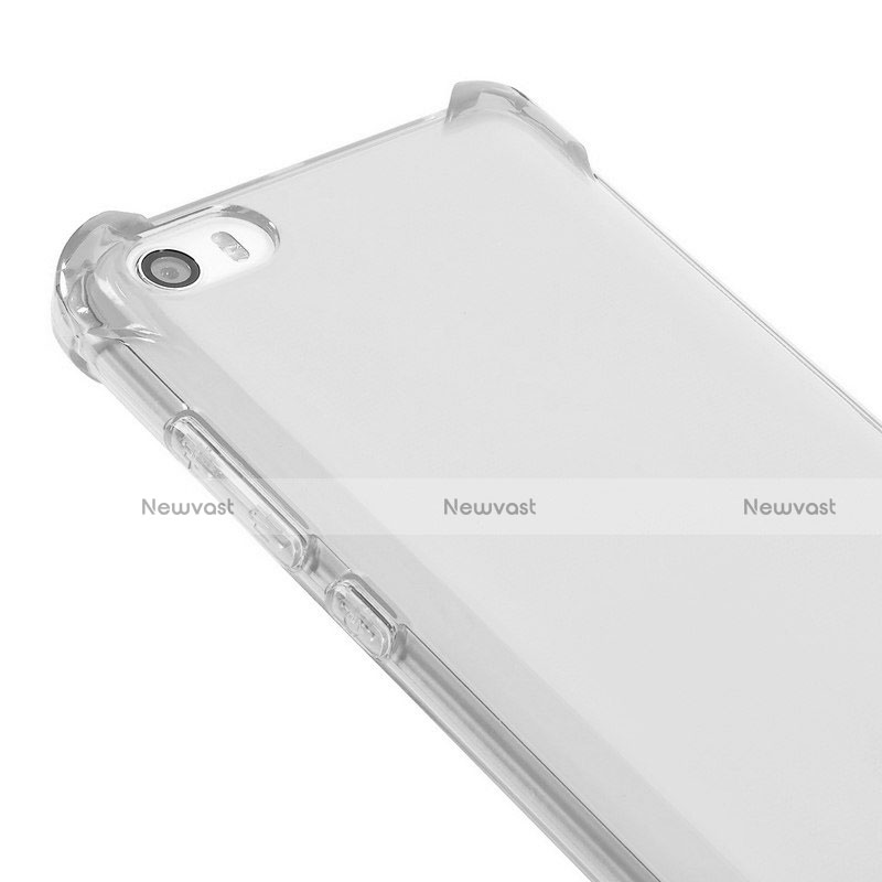 Ultra-thin Transparent TPU Soft Case R02 for Xiaomi Mi 5 Clear