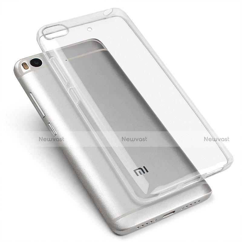 Ultra-thin Transparent TPU Soft Case R02 for Xiaomi Mi 5S 4G Clear