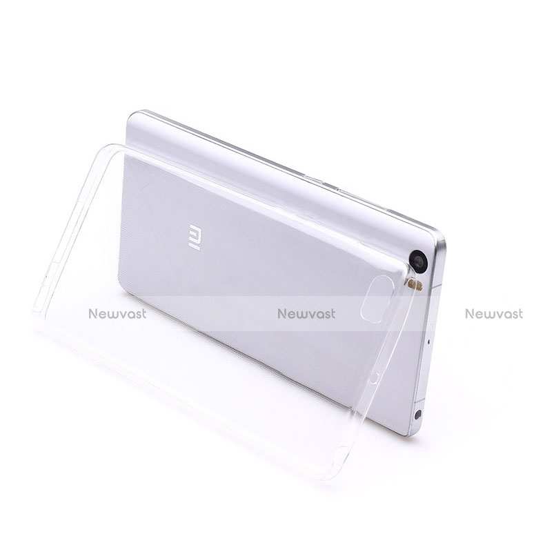 Ultra-thin Transparent TPU Soft Case R02 for Xiaomi Mi Note Clear