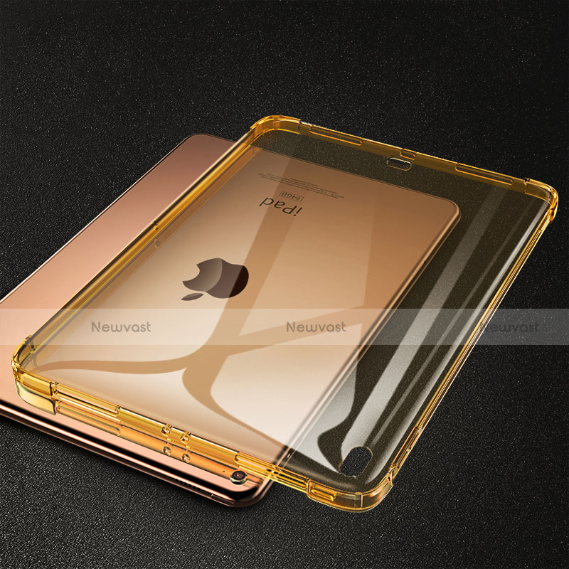 Ultra-thin Transparent TPU Soft Case S01 for Apple iPad Pro 11 (2018) Yellow