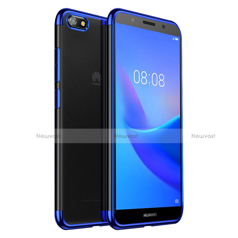 Ultra-thin Transparent TPU Soft Case S01 for Huawei Honor 7S