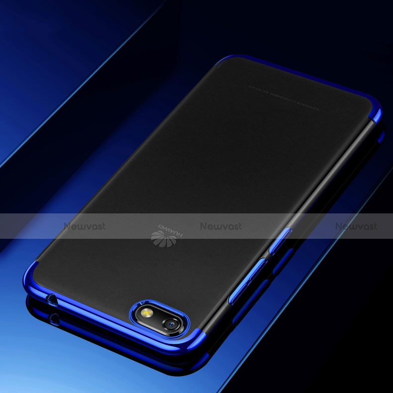 Ultra-thin Transparent TPU Soft Case S01 for Huawei Honor 7S