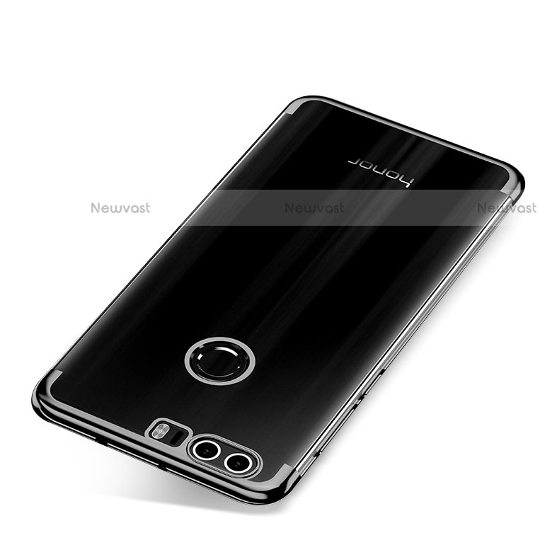 Ultra-thin Transparent TPU Soft Case S01 for Huawei Honor 8 Black