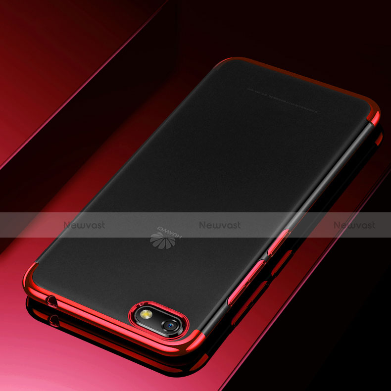 Ultra-thin Transparent TPU Soft Case S01 for Huawei Honor Play 7