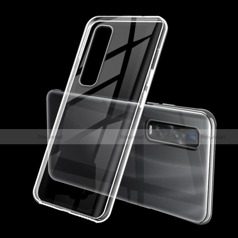 Ultra-thin Transparent TPU Soft Case S01 for Oppo Find X2 Pro