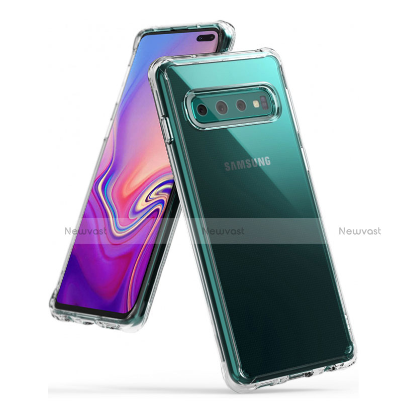 Ultra-thin Transparent TPU Soft Case S01 for Samsung Galaxy S10 Plus Clear