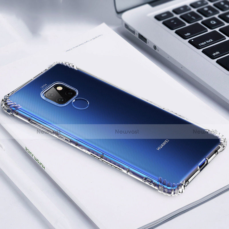 Ultra-thin Transparent TPU Soft Case S02 for Huawei Mate 20 Clear