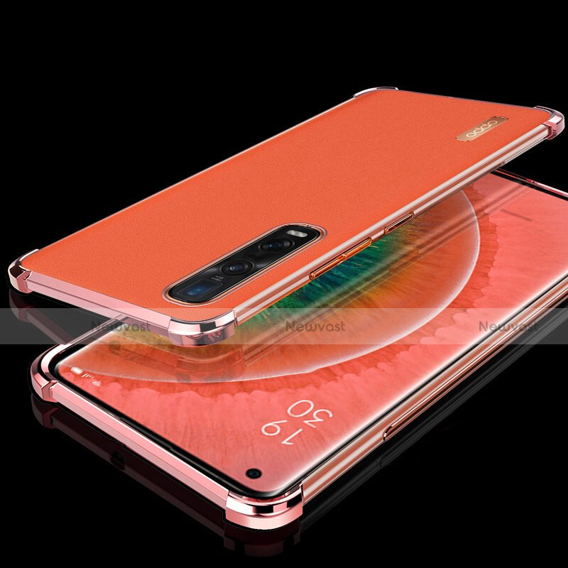 Ultra-thin Transparent TPU Soft Case S02 for Oppo Find X2 Pro